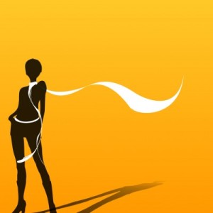 Girl-Silhouette-Orange-Background-400x400